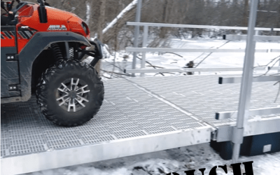 Real Dock, Real Tough: SunWalk® Decking Takes on an 1,800-lb UTV!
